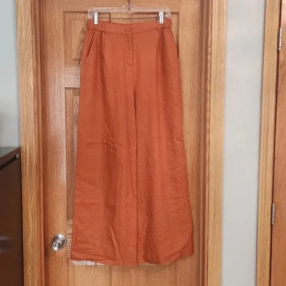 Open Edit Wide leg pants Size SMALL - Picture 1 of 12